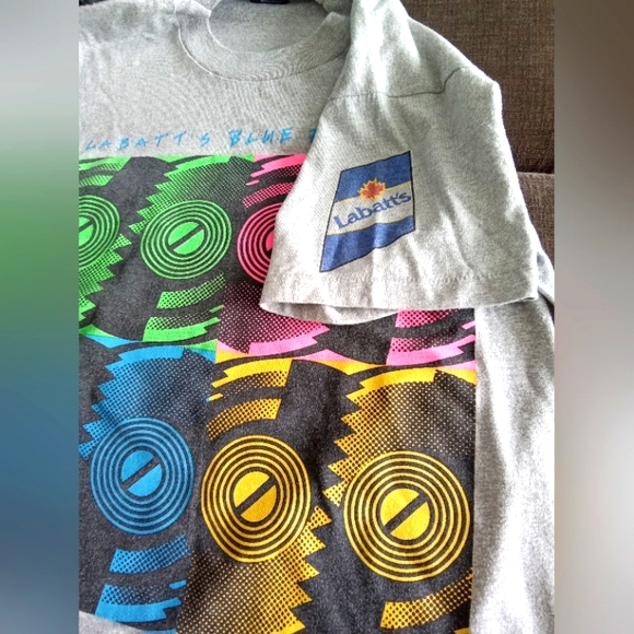 Vintage Rolling Stones Steel Wheels T Shirt - Picture 5 of 6